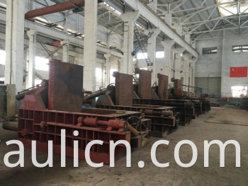 Y81F-250 SCRAP SCRAP စာနယ်ဇင်းလူမီနီယမ်ကိုအလူမီနီယမ်ကလပ်များဟိုက်ဒရောလစ် Baler (CE)